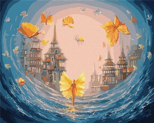 Paint By Numbers Kit - Butterflies Of The Soul