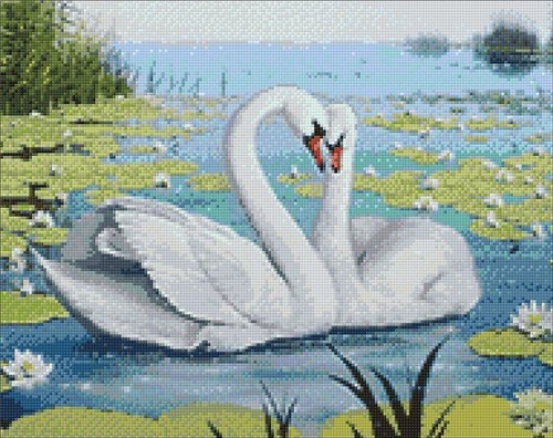 Swan Song Diamond Painting Kit