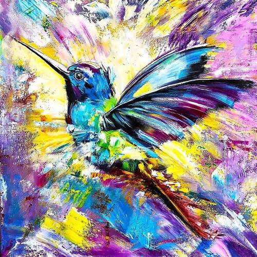 Colorful Flight Diamond Painting Kit