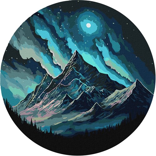 Paint By Numbers Kit - Night Shine