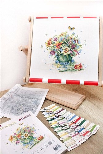 April Bouquet Cross Stitch Kit