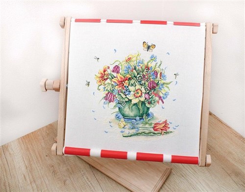 April Bouquet Cross Stitch Kit