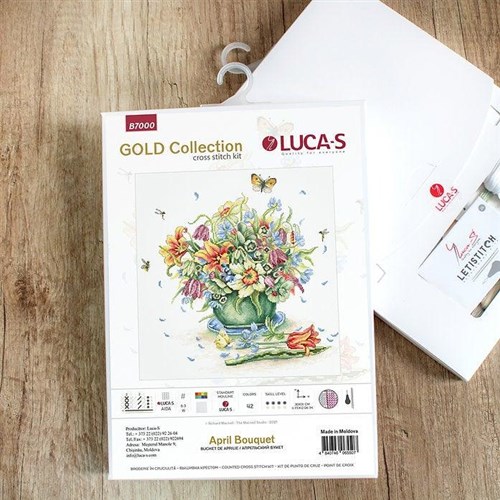 April Bouquet Cross Stitch Kit
