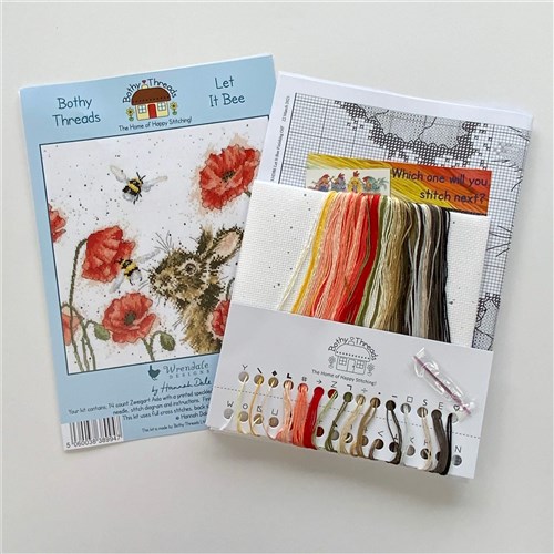 Let It Bee Cross Stitch Kit