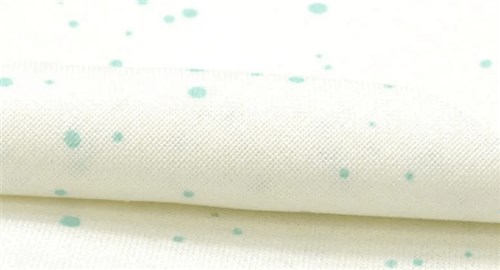 Precut Zweigart Murano Splash - Antique White Mint Splash