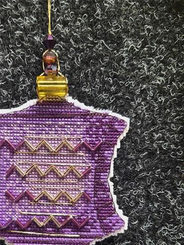 Colorful Lantern Cross Stitch Kit