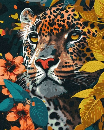 Paint By Numbers Kit Dangerous Predator