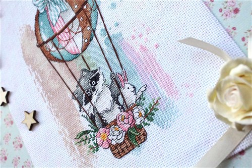 On The Colourful Horizon Cross Stitch Kit
