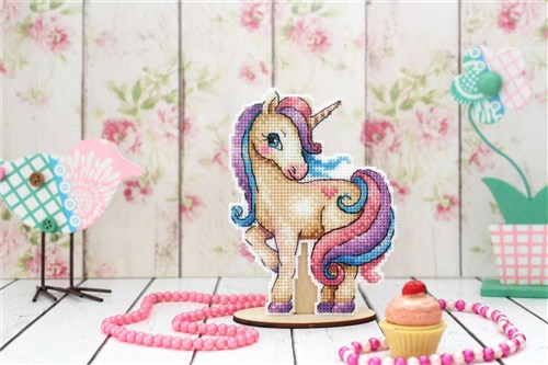 Magic Unicorn Plastic Canvas Cross Stitch Kit