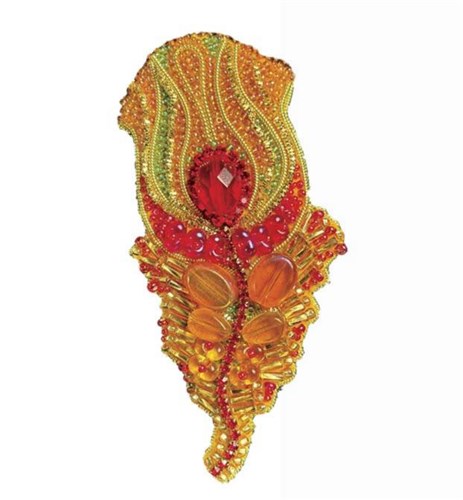 Symbol Of Happiness Beadwork Brooch Kit