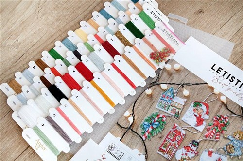 Christmas Ornaments Cross Stitch Kit