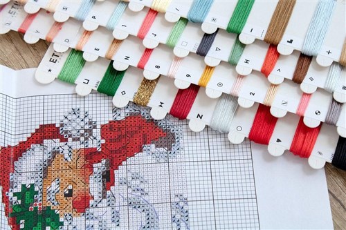 Christmas Ornaments Cross Stitch Kit