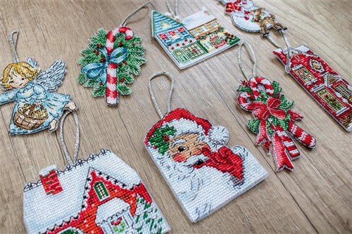 Christmas Ornaments Cross Stitch Kit