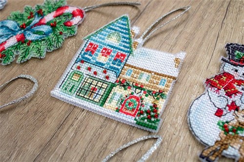 Christmas Ornaments Cross Stitch Kit