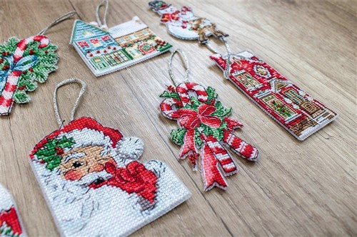 Christmas Ornaments Cross Stitch Kit