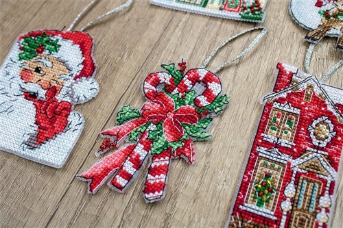 Christmas Ornaments Cross Stitch Kit