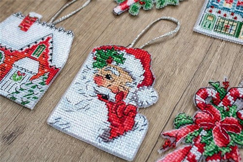Christmas Ornaments Cross Stitch Kit