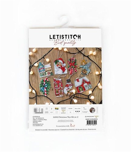Christmas Ornaments Cross Stitch Kit