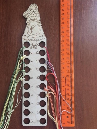 Alice Plywood Thread / Floss Organizer