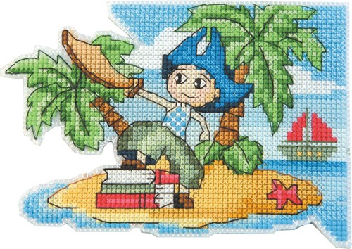Fantasy World Boy Cross Stitch Kit