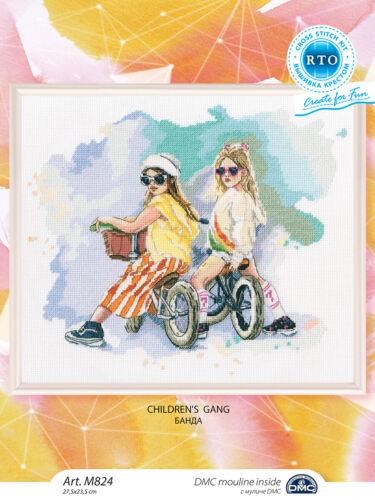 Children's Gang Cross Stitch Kit