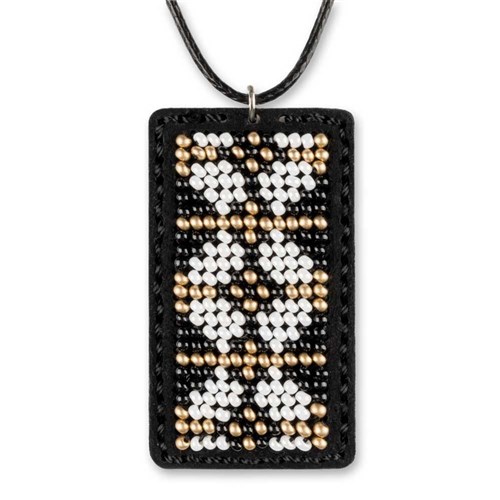 Pendant Beadwork Kit On Artificial Leather