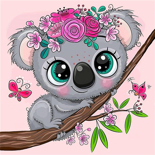 Little Koala Diamond Painting Kit
