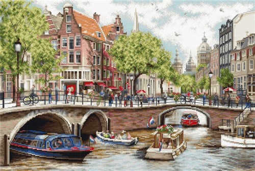 Amsterdam Cross Stitch Kit