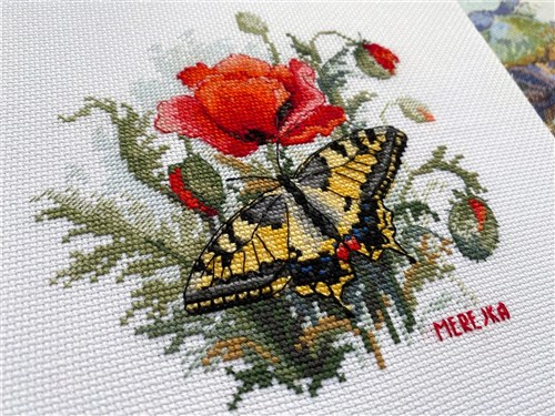 Summer Meadow Cross Stitch Kit