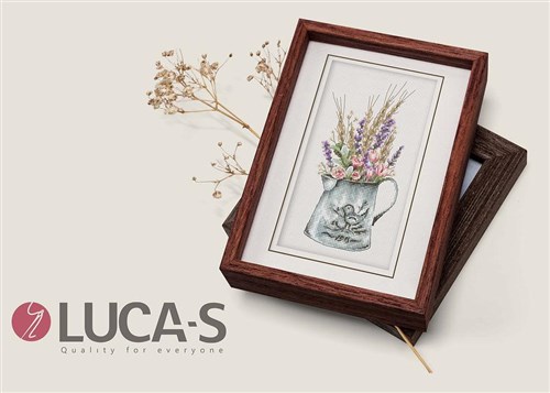 Bouquet With Lavender Cross Stitch Kit