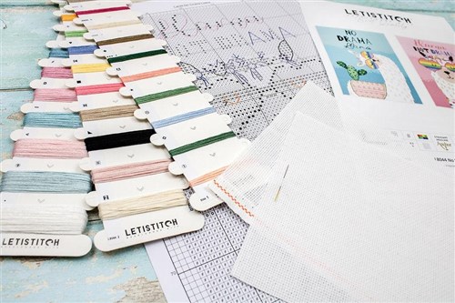 No Drama Llama Cross Stitch Kit