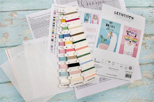 No Drama Llama Cross Stitch Kit
