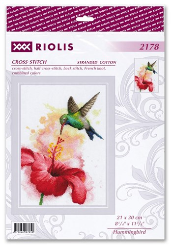 Hummingbird Cross Stitch Kit