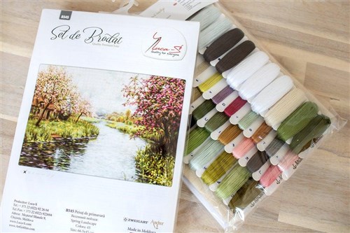 Spring Landscape Cross Stitch Kit