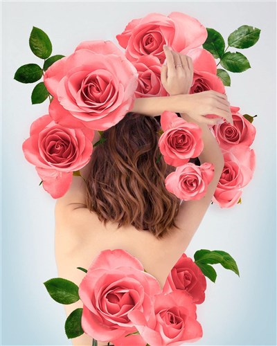 Flower Tenderness Diamond Painting Kit