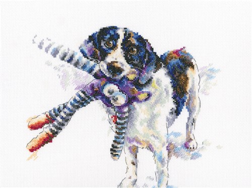 I Love You Anyway Cross Stitch Kit
