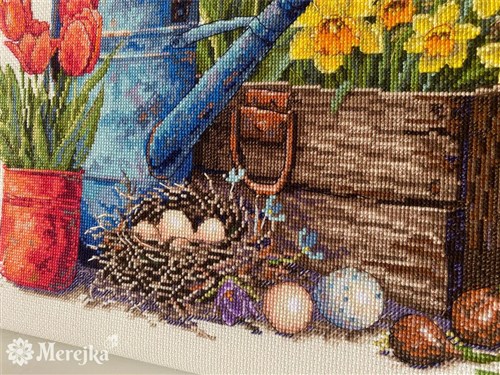 Spring Garden Cross Stitch Kit