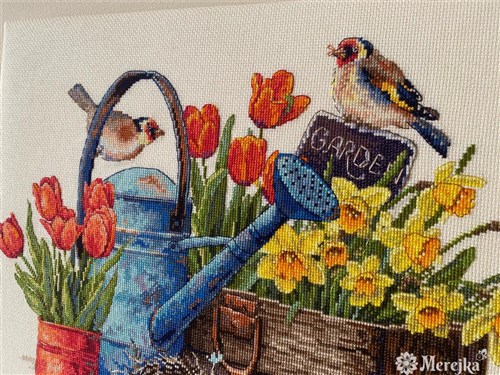 Spring Garden Cross Stitch Kit