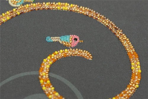 Bead Embroidery Kit - Kitty