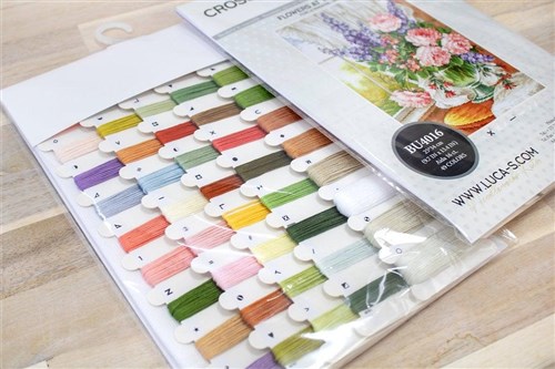 Flowers At The Window Cross Stitch Kit