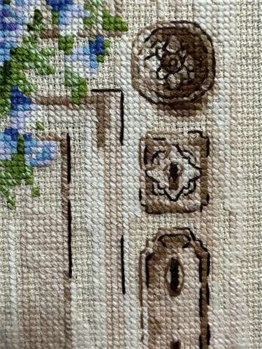 Umbrella Wreath Cross Stitch Kit