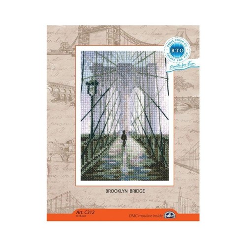 Brooklyn Bridge Cross Stitch Kit