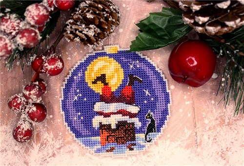 Santa Cross Stitch Kit