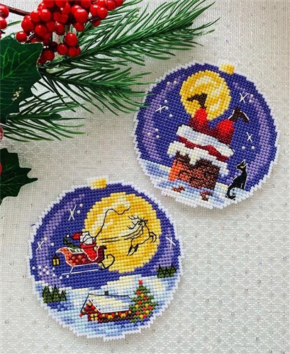 Santa Cross Stitch Kit