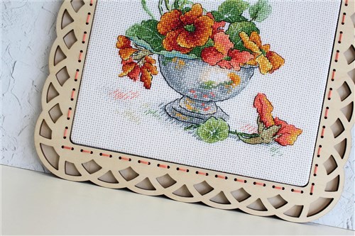 Nasturtium Cross Stitch Kit