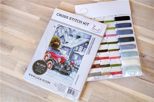 Winter Holidays Cross Stitch Kit