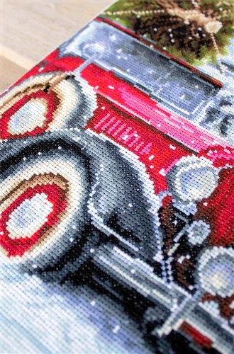 Winter Holidays Cross Stitch Kit