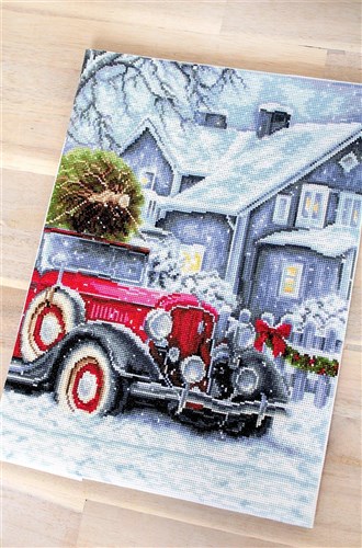 Winter Holidays Cross Stitch Kit