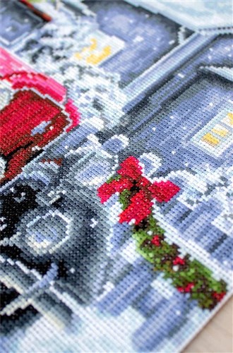 Winter Holidays Cross Stitch Kit
