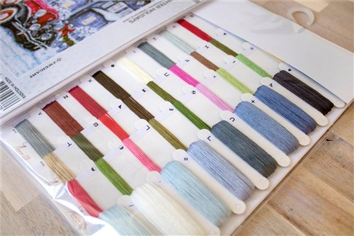 Winter Holidays Cross Stitch Kit